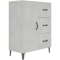 Helloshop26 - Buffet Sideboard Kommode Kleiderschrank Aufbewahrungsmöbel Organizer für Küche Wohnzimmer Lounge 69,5 x 34 x 90 cm 02_0032009