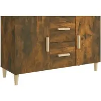 Helloshop26 Buffet Sideboard Kommode Kleiderschrank Aufbewahrungsmöbel Organizer für Küche Wohnzimmer Lounge 100 x 36 x 60 cm