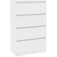 Helloshop26 - Buffet Sideboard Kommode Schrank Aufbewahrungseinheit Organizer für Küche Wohnzimmer Lounge 60 x 35 x 98,5 cm 02_0030374