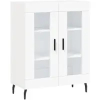 Helloshop26 - Buffet Sideboard Kommode Schrank Aufbewahrungseinheit Organizer für Küche Wohnzimmer Lounge 69,5 x 34 x 90 cm 02_0030446