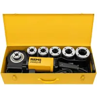 Rems 540020 Amigo 2 Set R 1/2-3/4-1-1 1/4-1 1/2-2 Gewindeschneidkluppe