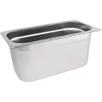 Vogue GN-Behälter Edelstahl 15cm GN1/3