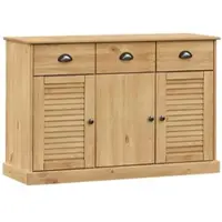 Helloshop26 - Buffet Sideboard Kommode Kleiderschrank Aufbewahrungsm√∂bel Organizer für Küche Wohnzimmer Lounge mit Schubladen 113 x 02_0030133