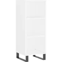 Helloshop26 - Buffet Sideboard Kommode Schrank Aufbewahrungseinheit Organizer für Küche Wohnzimmer Lounge 34,5 x 32,5 x 90 cm 02_0030232