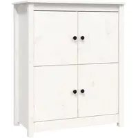 Helloshop26 - Buffet Sideboard Kommode Kleiderschrank Aufbewahrungsmöbel Organizer für Küche Wohnzimmer Lounge 83 x 41,5 x 100 cm 02_0030522