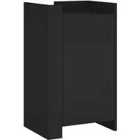 Helloshop26 - Buffet Sideboard Kommode Schrank Aufbewahrungsmöbel Organizer für Küche Wohnzimmer Lounge 45 x 35 x 75 cm schwarzes 02_0035945