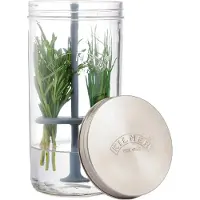 Kilner 0025.093, Behälter, Rund, Transparent, Glas, Edelstahl, 200 mm