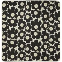 Marimekko - Unikko Tagesdecke, 260 x 260 cm, charcoal / sand