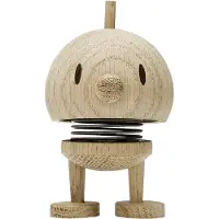 Hoptimist Woody Bumble - Small - 7,6 cm - Raw Oak - - One Size - Dekoration