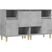 Helloshop26 - Buffet Sideboard Kommode Kleiderschrank Aufbewahrungsmöbel Organizer für Küche Wohnzimmer Lounge 2er-Set 60 x 35 x 70 02_0036865