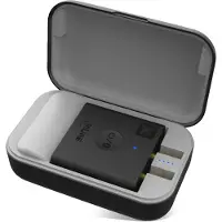 InLine Flugzeug Bluetooth Audio Transmitter Sender, BT 5.0, aptX HD/LL, 180 mAh, 38 mm, 50 mm, 13 mm, 21 g, 188 g