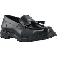 Bianco Lederhalbschuhe in Black | Gr.: 43