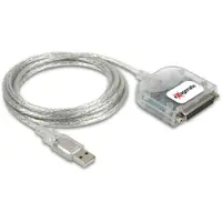 Hamlet XUPP25, USB A, DB25, 2 m