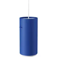 MOEBE Tube Pendelleuchte Large Deep Blue - , Blau, für Wohnzimmer, Aluminium