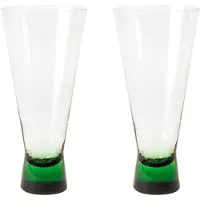 Broste Copenhagen Konus Cocktailgläser 25cl grün 6er-Set