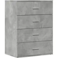 Helloshop26 - Buffet Sideboard Kommode Kleiderschrank Aufbewahrungsmöbel Organizer für Küche Wohnzimmer Lounge 60 x 39 x 80 cm 02_0031993