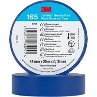 3M Temflex Vinyl-Isolierband 165, 19 mm x 20 m