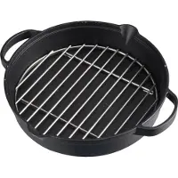 Campingaz CM Gusseiserne Pfanne mit Grillrost