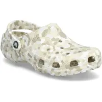 Crocs ,Uni Erwachsene,Classic Confetti Clog,Summit White/Multi,38-39