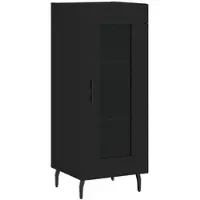 Helloshop26 - Buffet Sideboard Kommode Kleiderschrank Aufbewahrungsmöbel Organizer für Küche Wohnzimmer Lounge 34,5 x 34 x 90 cm 02_0035894