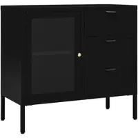 Helloshop26 - Buffet Sideboard Kommode Kleiderschrank Aufbewahrungsmöbel Organizer für Küche Wohnzimmer Lounge 75 x 35 x 70 cm 02_0036122