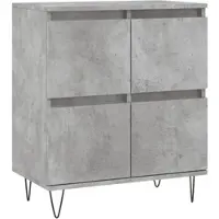 Helloshop26 - Buffet Sideboard Kommode Kleiderschrank Aufbewahrungsmöbel Organizer für Küche Wohnzimmer Lounge 60 x 35 x 70 cm 02_0031985