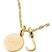 Thomas Sabo Charm-Anhänger Coin Connect vergoldet