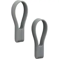 Zone Handtuchhaken Loop Grey (2-teilig)