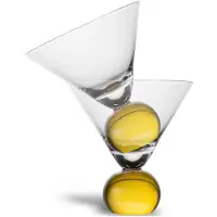 By On Spice Glas 2er-Pack 24 cl Gelb