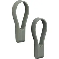 Zone Handtuchhaken Loop Olive Green (2-teilig)