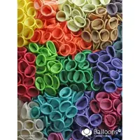 Belbal Öko-Ballons bunt gemischt 33 cm - 100 Stück