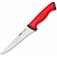 Pirge Duo Ausbeinmesser Profi Messer 16,5 cm Rot Schlachtermesser - Fleischermesser - Stechmesser - Schärfste Metzgermesser