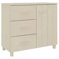 Helloshop26 - Buffet Sideboard Kommode Kleiderschrank Aufbewahrungsmöbel Organizer für Küche Wohnzimmer Lounge 90 x 40 x 80 cm 02_0032181