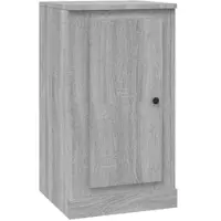 Helloshop26 Buffet Sideboard Kommode Schrank Aufbewahrungseinheit Organizer Küche Wohnzimmer Sonoma 37,5 x 35,5 x 67,5 cm