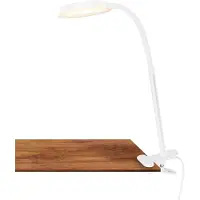 Briloner Schreibtischlampe Klemmleuchte Leselampe Schwenkbar Kabelschalter Büro