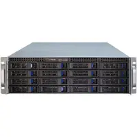 Inter-Tech 3U-3416, Rack, Server, Schwarz, ATX, EATX, micro ATX, Mini-ITX, SSI EEB, Stahl, HDD, Netzwerk, Leistung, Temperatur