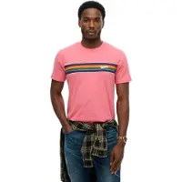 Superdry Outdoor Stripe Logo Rlxd Kurzarm-t-shirt