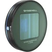 FreeWell Blaues anamorphotisches Objektiv 1,55x für Galaxy und Sherp