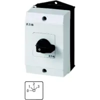 Eaton T0-2-8241/I1, Kippschalter, 1P, Schwarz, Weiß, IP65, 80 mm, 102 mm