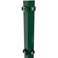 FA-Bausysteme Eckzaunpfosten Moosgrün Klemmplättchen Höhe: 1630 mm