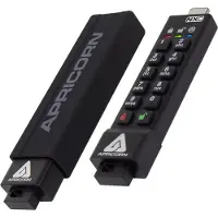 Apricorn Aegis Secure Key 3NXC - USB-Flash-Laufwerk - verschlüsselt - 64 GB - USB-C 3.2 Gen 1 - FIPS 140-2 Level 3