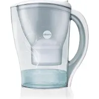 Eldom DF100, Pitcher-Wasserfilter, 2,5 l, Transparent, Weiß