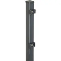 Floraworld Zaunpfosten »Classic«, Stahl, BxLxT: 4 x 125 x 4 cm - grau