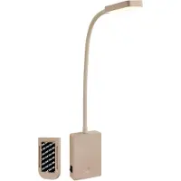 Briloner LED Tischlampe Cielo, dimmbar, creme / amber, für Wohn- / Esszimmer, Kunststoff, Modern, LED Tischlampe