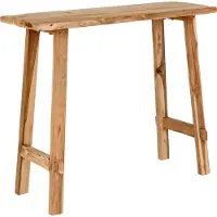 Ebuy24 Girona, Rechteckig, Braun, Holz, Holz, 300 mm, 900 mm