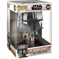 Funko POP! Star Wars Yoda Mandalorian Mandalorianer-figur Mit Kind 25 Cm