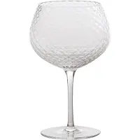 Zafferano Venezianisches Set aus 4 Mixgläsern (52 cl) aus mundgeblasenem, transparentem Kristallglas für Gin Tonic und Pimm's Cocktails – Premium-Design