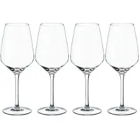 Like. by Villeroy & Boch Weißweinglas "Weißweingläser Essential 120 ml 4er Set transparent" Spülmaschinenfest