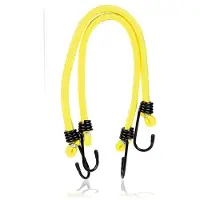Markenlos Gepäckspanner 2 Stück 40cm gelb