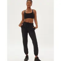 Girlfriend Collective Jogginghose ReSet 6016 Schwarz Slim Fit
